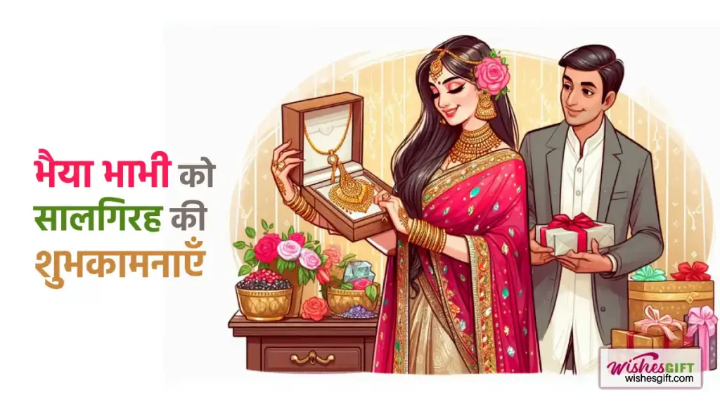 Anniversary wishes for bhaiya bhabhi in hindi भैया भाभी को सालगिरह की शुभकामनाएँ