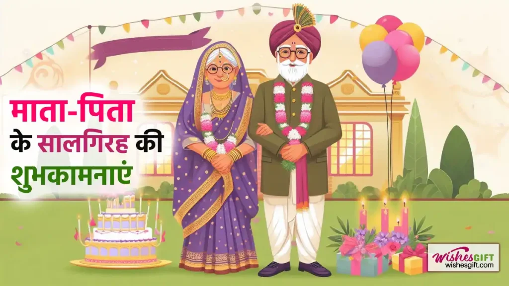 Anniversary wishes for parents in hindi माता-पिता के सालगिरह की शुभकामनाएं