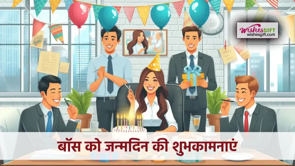 Birthday wishes for boss in hindi बॉस को जन्मदिन की शुभकामनाएं