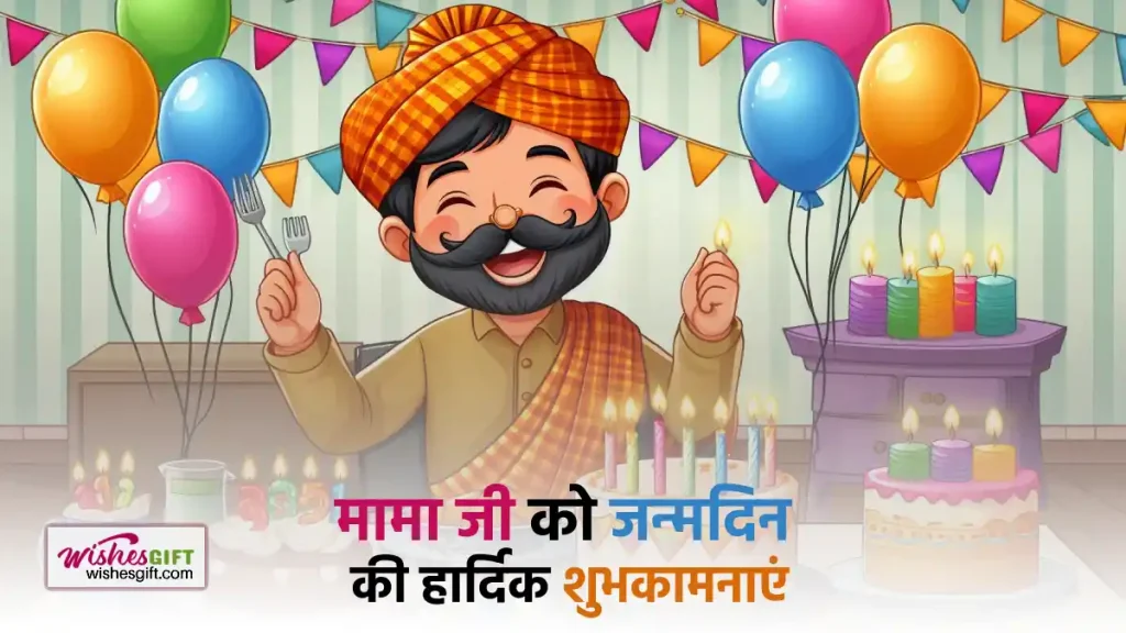 Birthday wishes for Mama in hindi मामा जी को जन्मदिन की हार्दिक शुभकामनाएं