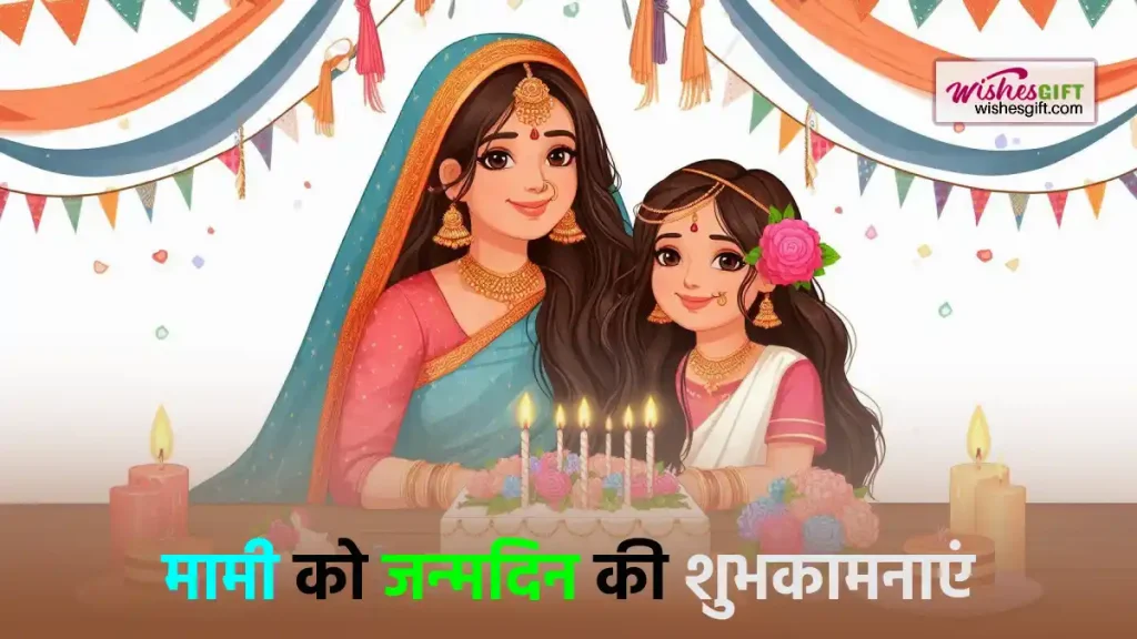 Birthday wishes for Mami in hindi मामी को जन्मदिन की शुभकामनाएं