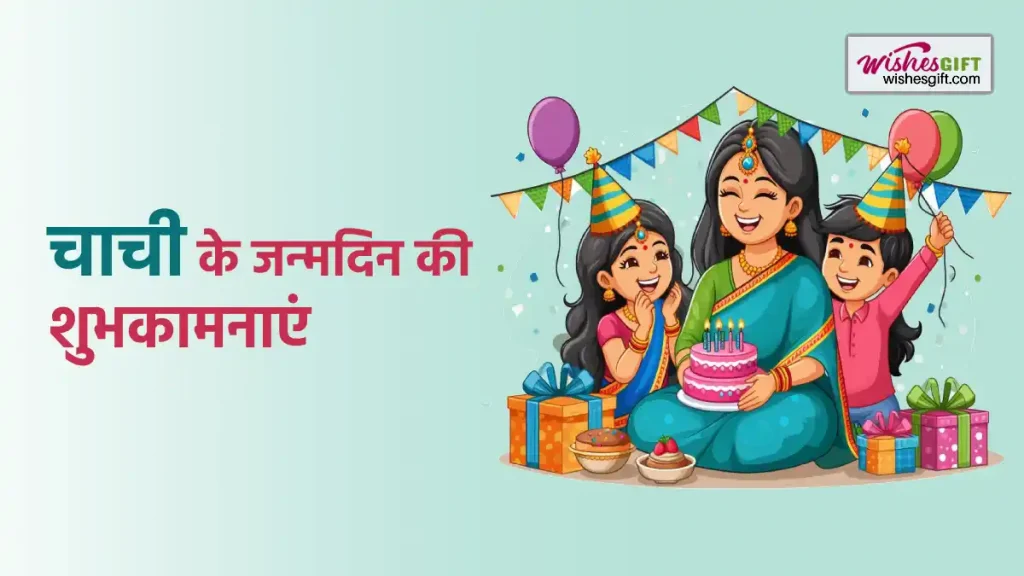 Birthday Wishes for Chachi in hindi चाची के जन्मदिन की शुभकामनाएं