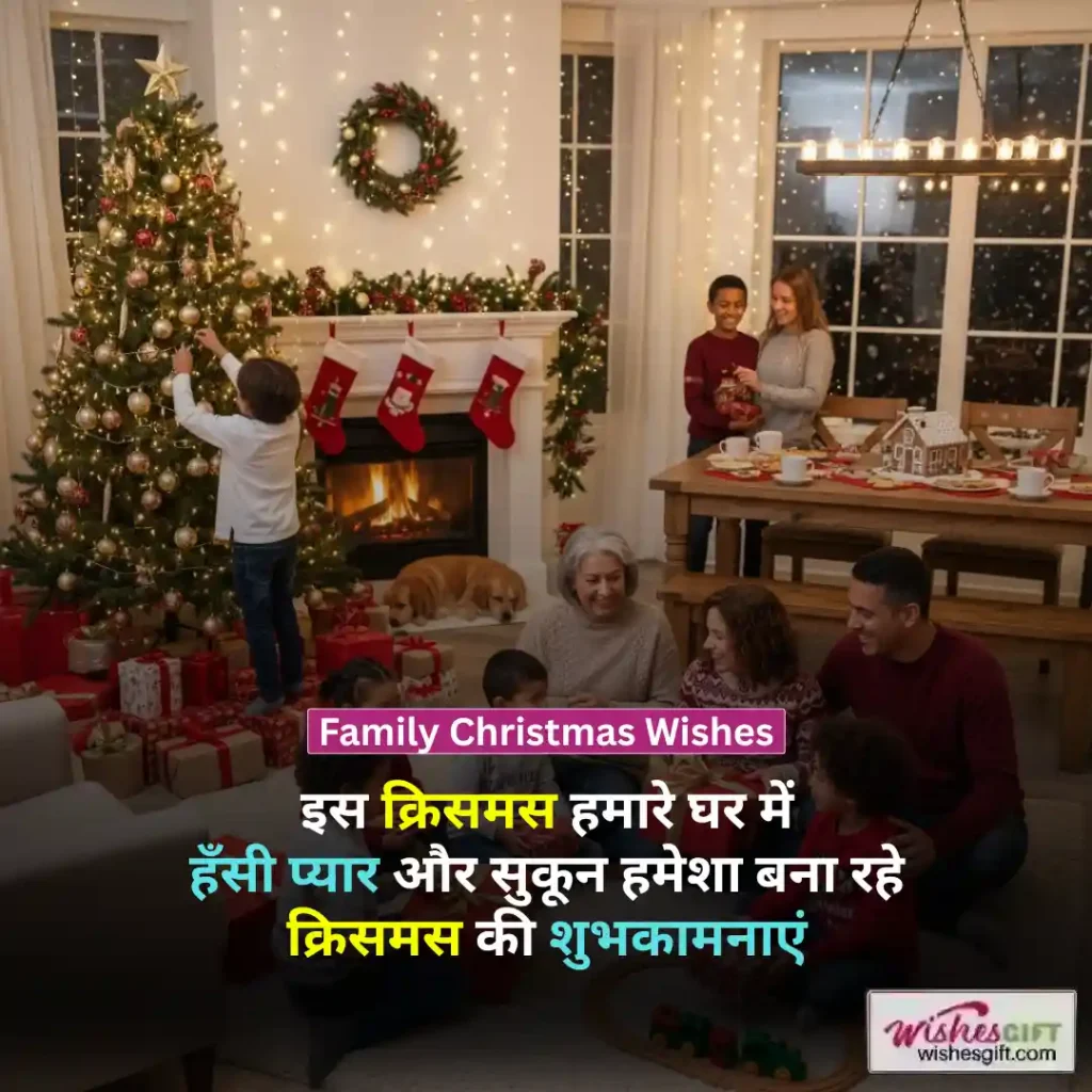 Family Christmas Wishes