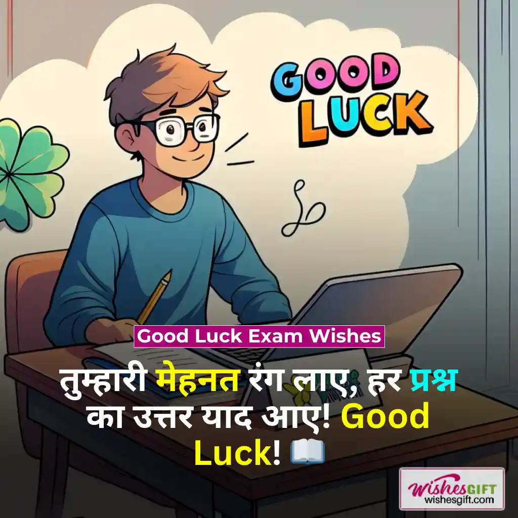 Good Luck Exam Wishes
