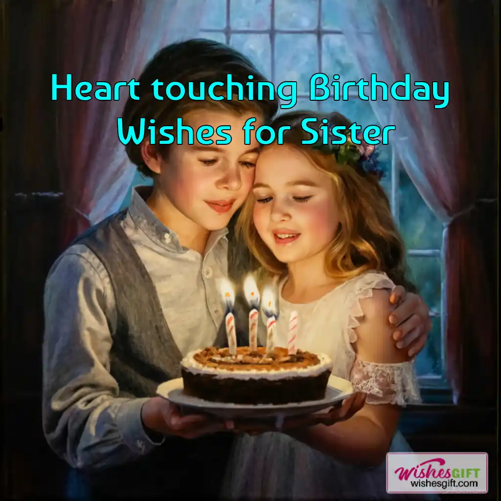 Birthday Wishes for Sister ๐ธ 3 Heart touching Birthday Wishes for Sister