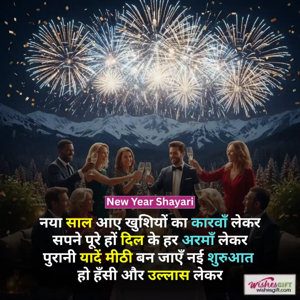 new year shayari