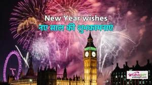 New Year wishes in hindi नए साल की शुभकामनाएं