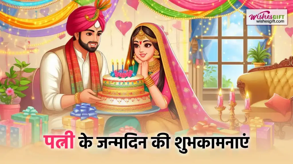 पत्नी को जन्मदिन की शुभकामनाएं Wife Birthday wishes in hindi